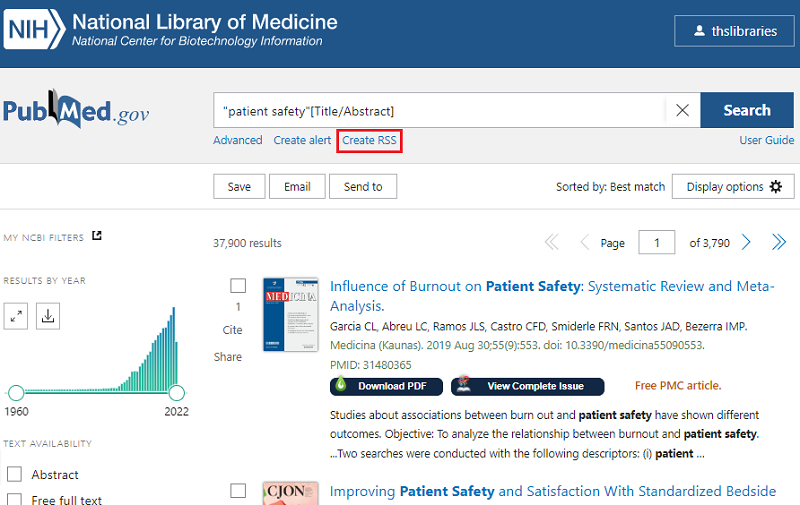 guide-pubmed-rss-one
