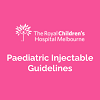 Paediatric Injectable Guidelines