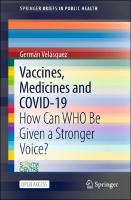 Vaccines, Medicines and COVID-19: How Can WHO Bae Given a Stronger Voice?