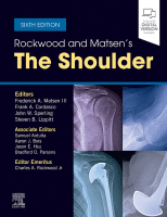 Rockwood and Matsen&#039;s The Shoulder