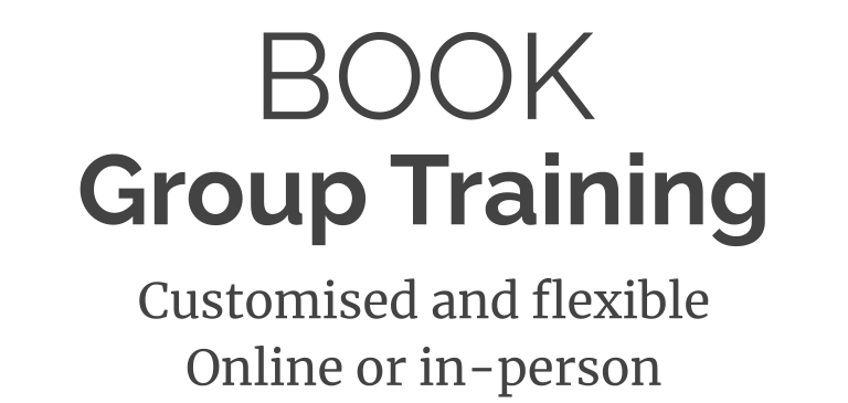 Book EPOCH group training online or face to face