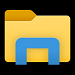 A picture containing the File Explorer icon that links to workstation's file directory
